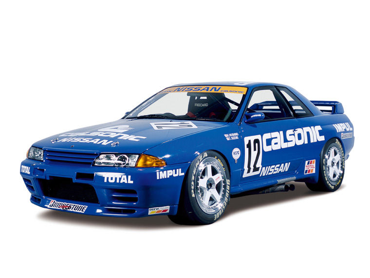 8th Generation Nissan Skyline: 1993 Nissan Skyline GT-R Group A Coupe Calsonic (BNR32) Picture